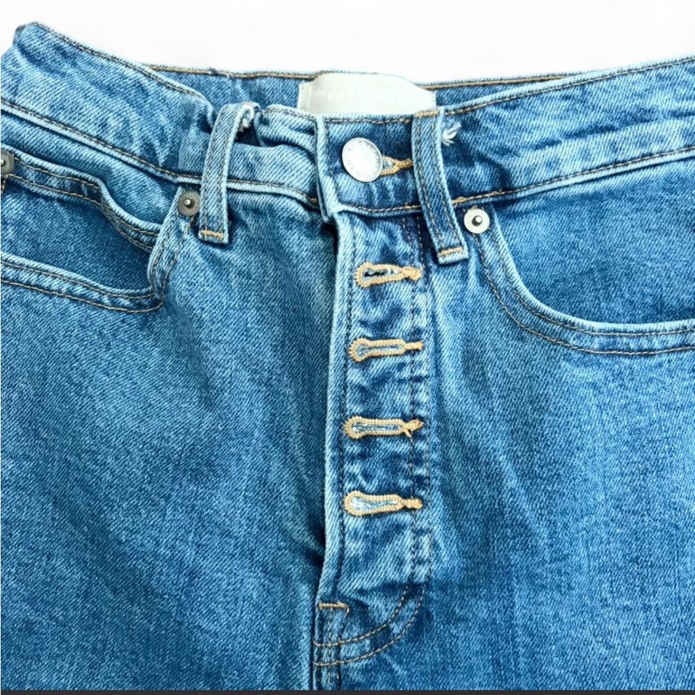 Everlane The High Rise Medium Wash blue jeans Women's Size 23 - Picture 3 of 8